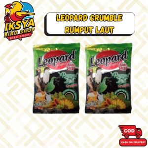 IKSYA BIRD SHOP LEOPARD CRUMBLE RUMPUT LAUT VOER KASAR PAKAN BURUNG MURAI JALAK CENDET TRUCUK