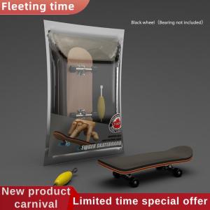 Fleeting time Finger SkateBoard Wooden Fingerboard Toy Professional Stents Finger Skate Set