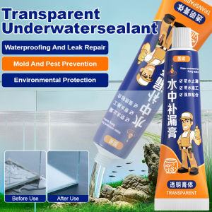 Underwater Waterproof Repair Adhesive Fish Tanks Bonding Agent Leak Sealant Safe Non Toxic