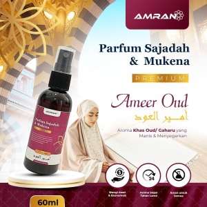 AMRAN Parfum Untuk Sajadah & Mukena Aroma Parfum Arab Anti bacterial 60ml