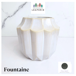 The Leaferie Fountaine plant pots Ceramic flowerpot flowerpots flower pot planter planters