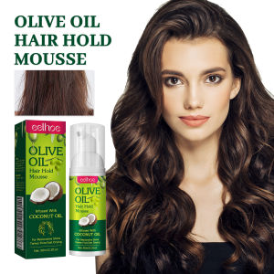 new Olive Oil Hair Styling Mousse Long Lasting Styling Reduces Hair Frizz Prevents Hair Breakage Maintains Hair Curls Hold Mousse hot
