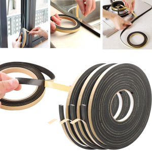 Lakban Karet Peredam Pintu Jendela - Karet Busa Kedap Suara Lis Penutup Celah Spons Seal Strip Gasket