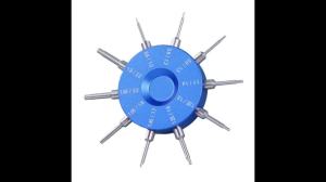 btnx Precision Screw Diameter and Bore Measuring Tool - Professional Eyeglass Bore Measuring Gauge 5T9N4
