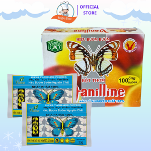 [HCM]2 GÓI BỘT THƠM VANI HIỆU CON BƯỚM  (10 ống/gói)