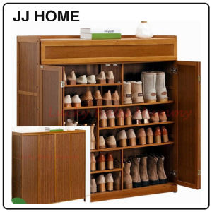 【JJ HOME】Bamboo Wood Shoe Shelf/ 5/6/7 Tier Shoe Rack
