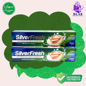 SILVERFRESH ANTIBACTERIAL TOOTHPASTE BY IFERN (1 PIECE)