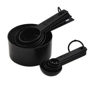 8PCS Stainless Steel Measuring Cup and Spoon Set with Scale for Accurate Baking Measuring Tools