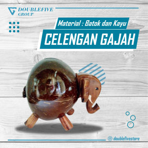 BAYAR DI TEMPAT - Celengan / Tempat Menabung Model Sheep Kera Batok Kelapa
