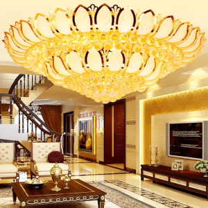 Đèn ốp trần pha lê D29 kích thước lớn cao cấp 3 chế độ sáng sang trọng đèn chiếu sáng đèn trang trí cho phòng khách phòng bếp khách sạn - Bảo hành 2 năm