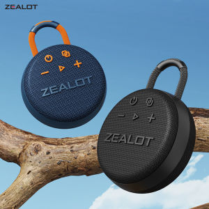 ZEALOT S77 ลำโพงบลูทูธพกพา เบสหนัก ไฟ LED กันน้ำ แบตอึด รองรับ TWS เชื่อมต่อไร้สาย