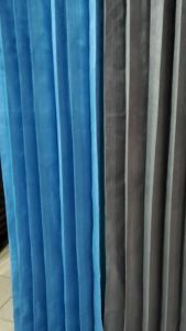 [Grosir] Terlaris Gorden polos Gorden jendela model plisket bahan Nuvo Gorden pengait kawat s
