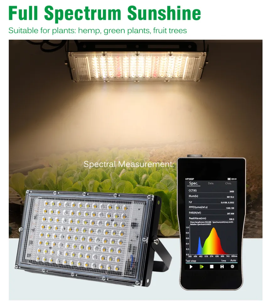 50W 100W 150W Upgrade LED Grow Light Full Spectrum Plant Light