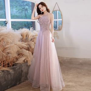 Formal Evening Dress For Women Princess Party Bridesmaid Engagement Birthday Host Wedding Female Prom Gown