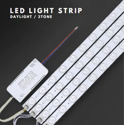 LED Ceiling Light Long Magnetic LED Strip Easy Replacement