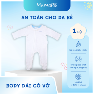 MamaRu - Bộ body có vớ sợi tre - BD4 - 1 bộ