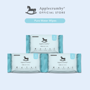 Applecrumby® Pure Water Wipes 10s (3 packs)