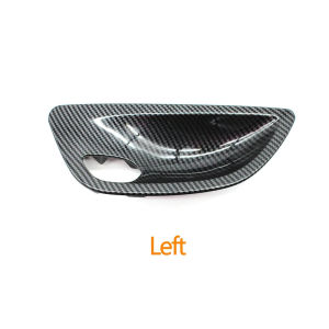 Carbon Fiber Interior Door Panel Opening Handle Bowl Cover Trim Replacement For BMW 5 Series F10 F11 520i 523i 525i 528i 535i