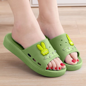 Free Shipping New WomenS Thick-Soled Slippers For Outdoor Wear Breathable And Non-Slip Summer Sandals Suitable For Home And Bathroom Use