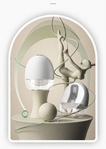New smart silent wireless breast pump Hands-free suction large invisible portable charging milker Healthy clean and safe collection of breast milk