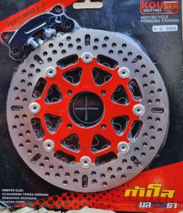 PIRINGAN DEPAN MIO SMILE-MIO SPORTY-MIO SOUL-XEON RC-XRIDE 115 PIRINGAN BESAR 260MM PLUS BREKET