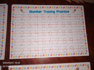 Tracing Pads 40pages/Pad Customized tracing NAME NUMBERS SHAPE ALPHABET