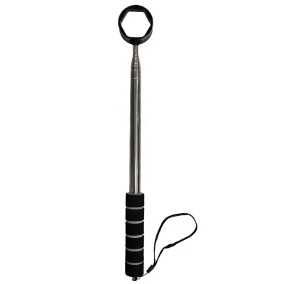 Two-Sided Telescopic Golf Ball Retriever Extendable Adjustable Stainless Ball Grabber Unbreakable Easy Grab Ball Telescopic Golf Ball Picker Golf Accessories