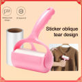 60Pcs Reusable Dust Hair Removal Strong Sticky Lint Roller Dust Tearable Paper for Dust Hair Pet Fur Remover Cloth Cleaner 除尘滚筒式粘毛器 60层可撕粘尘纸 粘毛神器. 