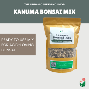 Kanuma Premium Bonsai Mix (1 liter) Pre-mixed and Ready to Use