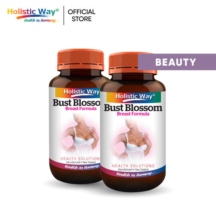 Bundle of 2 Holistic Way Bust Blossom Breast Formula 60