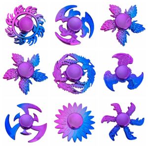 YAZHE Low Noise Hand Spinner Dragon Wings High Speed Fingertip Gyro Spinning Top Toy Anti Pressure Kids Gifts