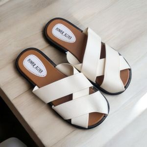 Sandal Wanita Terbaru/Sendal Selop Jelly Alina V39H1/Sendal Flat karet Import Kekinian