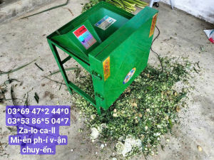 Máy băm cỏ băm chuối 2 ngựa Tòan Phát
