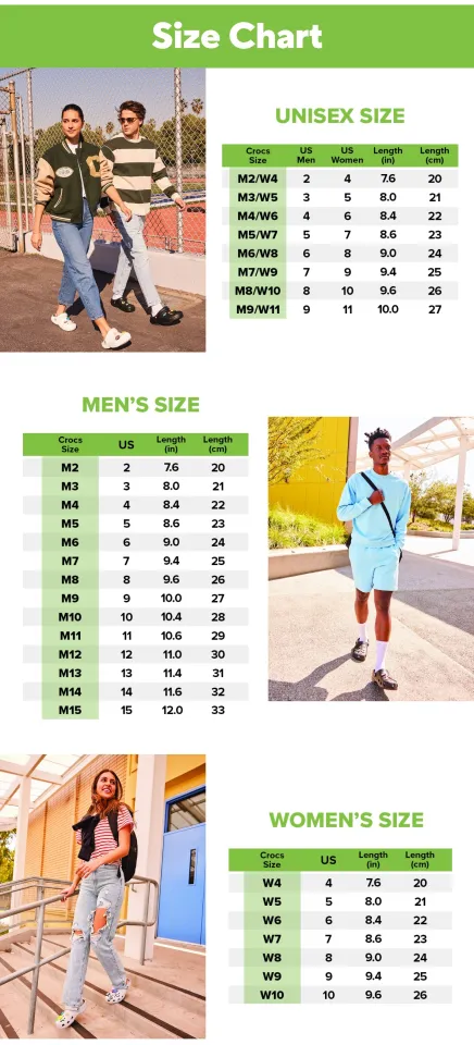 Guide Crocs Size Youth Crocs Kids Classic Clog In White Unisex