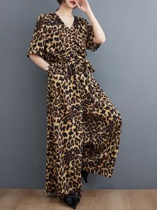 XITAO Jumpsuits Women Casual hooded Print Jumpsuits