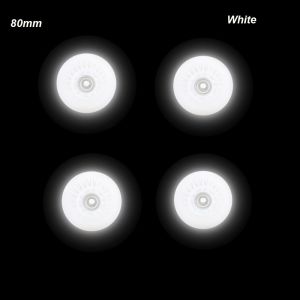 OWTWO 4pcs Adults Kids 60mm 62mm 70mm 68mm 64mm Outdoor Inline Skates Roller Wheels Parts 80mm 76mm 72mm Flash Wheel