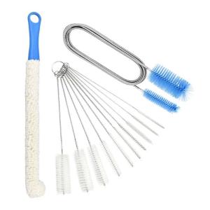 Bàn Chải Que thông cống Bộ Sưu Tập 12Pcs Thép Cống Công Cụ Với tay cầm thoải mái Cho Nhà Bếp Phòng Tắm Đường Ống Nước Bảo Trì