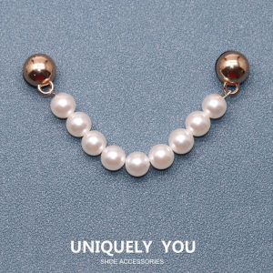 Metal jibbitz charm Shoe Buckle Shoe Accessories metal Pearl Gem Fashion Shoes Accessories