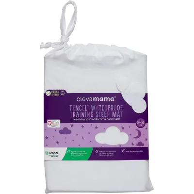 Clevamama Tencel Waterproof Training Sleep Mat 70 x 90cm (3 Colors)
