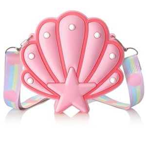 FDGFGG Water-proof Silicone Shell Bags Adjustable Strap Soft Seashell Crossbody Pouch Quality Material Children Gift Zipper Shoulder Bag Girls