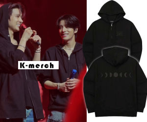 jaket sweater hoodie zipper resleting enhypen fate tour