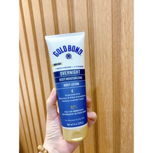 Kem Dưỡng Thể Toàn Thân Chống Lão Hóa Gold Bond Crepe Corrector 226g Mỹ - ✔️ Giúp làm giảm các vết nhăn trên da giảm tình trạng da khô ráp do chịu tác động từ các tác nhân gây hại ngoài môi trường.