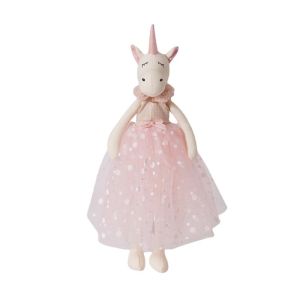 38cm Pink Unicorn Plush Doll Stuffed Toy for Babies and Children Companion Sleeping Mate2026