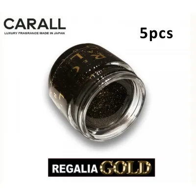 Carall Regalia Gold Velvet Musk Car Air Freshener Perfume Pewangi Kereta Quantity Choose In Variation