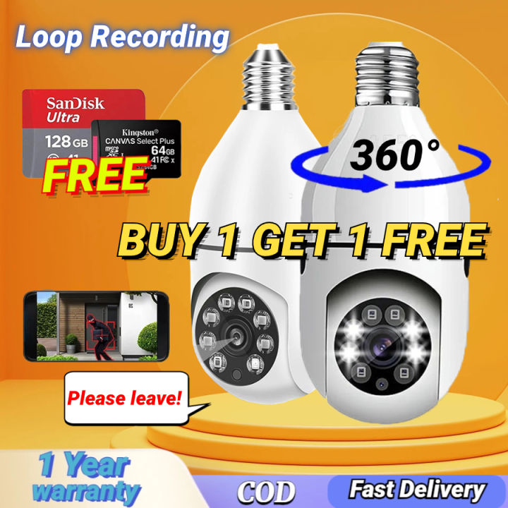 YYDS CCTV Camera V380 PRO CCTV Camera For Home Light Bulbs Indoor And ...