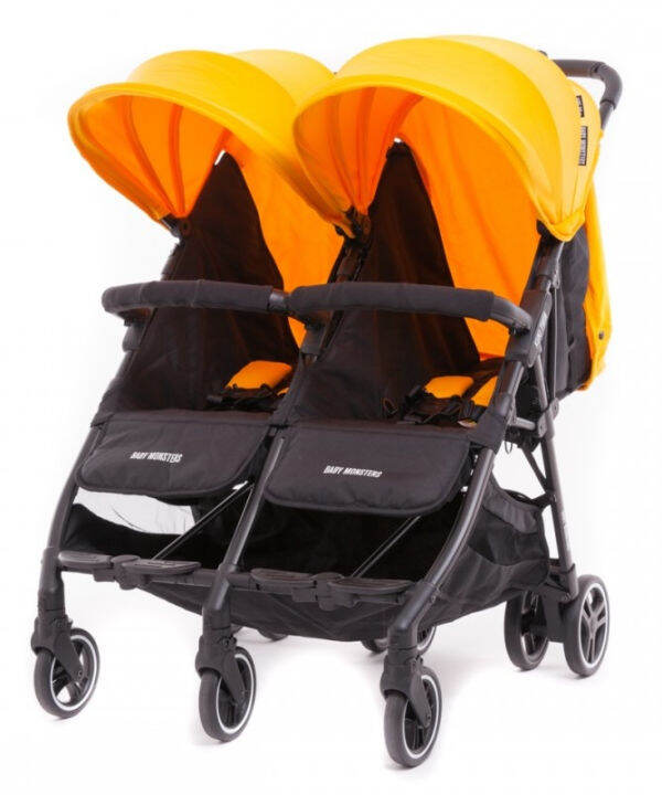 Baby Monsters Kuki Twin Stroller Birth 15kg Mango 20 OFF PREORDER Lazada