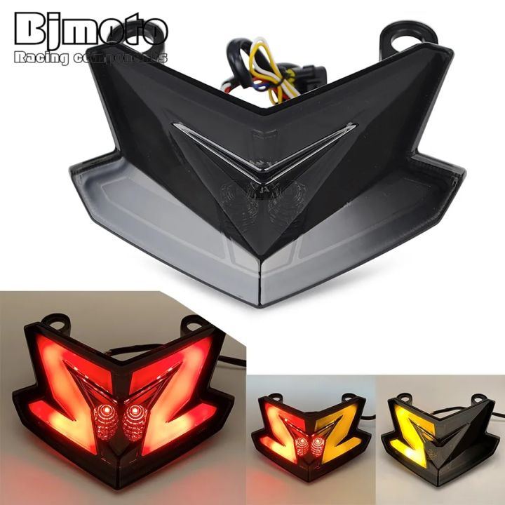 Motorcycle LED Tail Light Turn Signal Lights Rear Brake Taillight