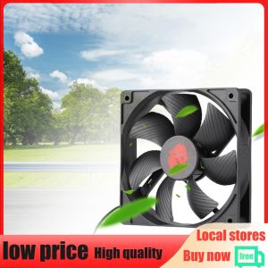 12cm Big 4 Pin High Speed Desktop Chassis Fan 12V Computer Case Radiator Cooler Classic PC Desktop Laptop Accessaries Supplies