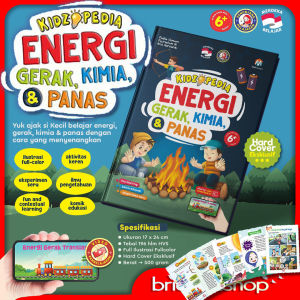Buku Cerita Anak Kidzopedia Energi Gerak Kimia dan Panas Penerbit Ziyad