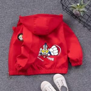 เสื้อกันหนาวเด็ก เสื้อแขนยาวเด็ก ซิปหน้า มีฮู้ด size 100-150 สำหรับเด็ก 2-8 ปี V129 *ส่งจากไทย